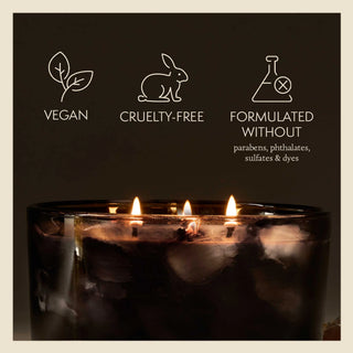 Thymes Noir Woods 3-Wick Poured Candle