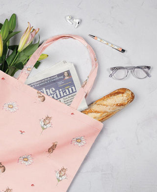 Wrendale Designs 'Oops A Daisy' Mouse Foldable Shopping Bag