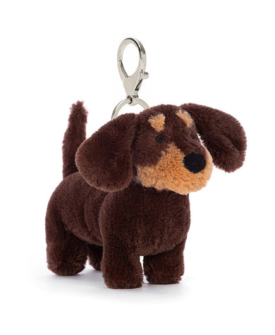 JellyCat Otto Sausage Dog Bag Charm