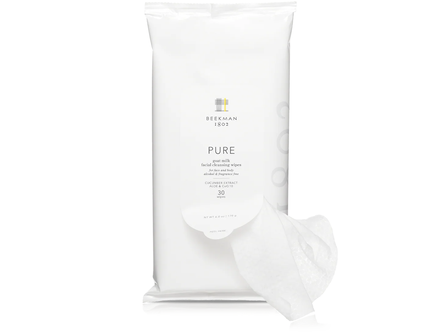 Beekman 1802 Pure Goat Milk Face Wipes