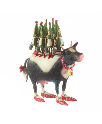 Patience Brewster 12 Days 8 Maids a-Milking Ornament