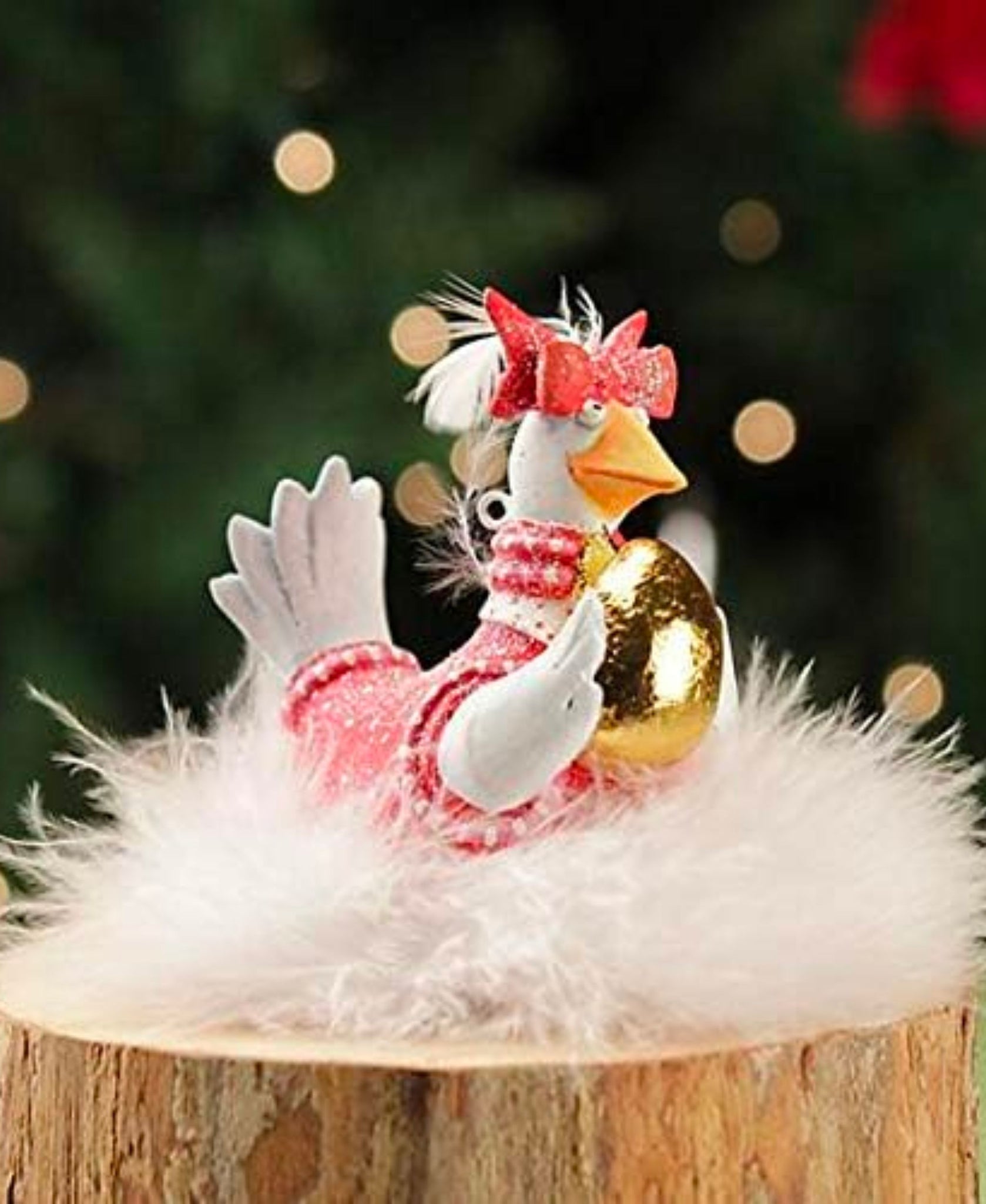 Patience Brewster 12 Days of Christmas Goose Mini Ornament