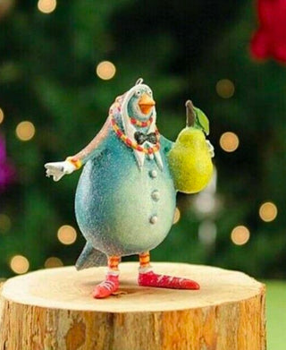 Patience Brewster 12 Days of Christmas Partridge Mini Ornament