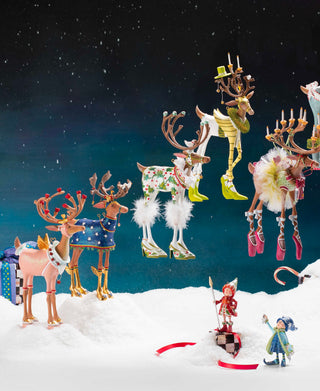 Patience Brewster Dash Away Cupid Reindeer Figure