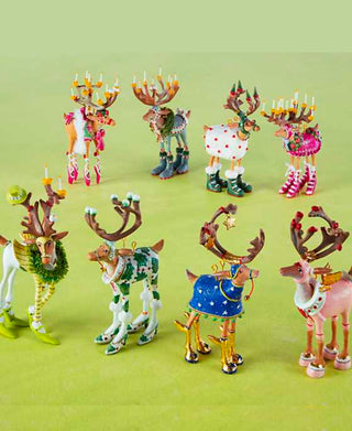 Patience Brewster Dash Away Vixen Reindeer Mini Ornament