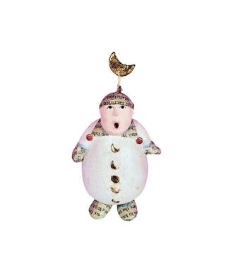 Patience Brewster Miles Moon Hat Caroler Ornament