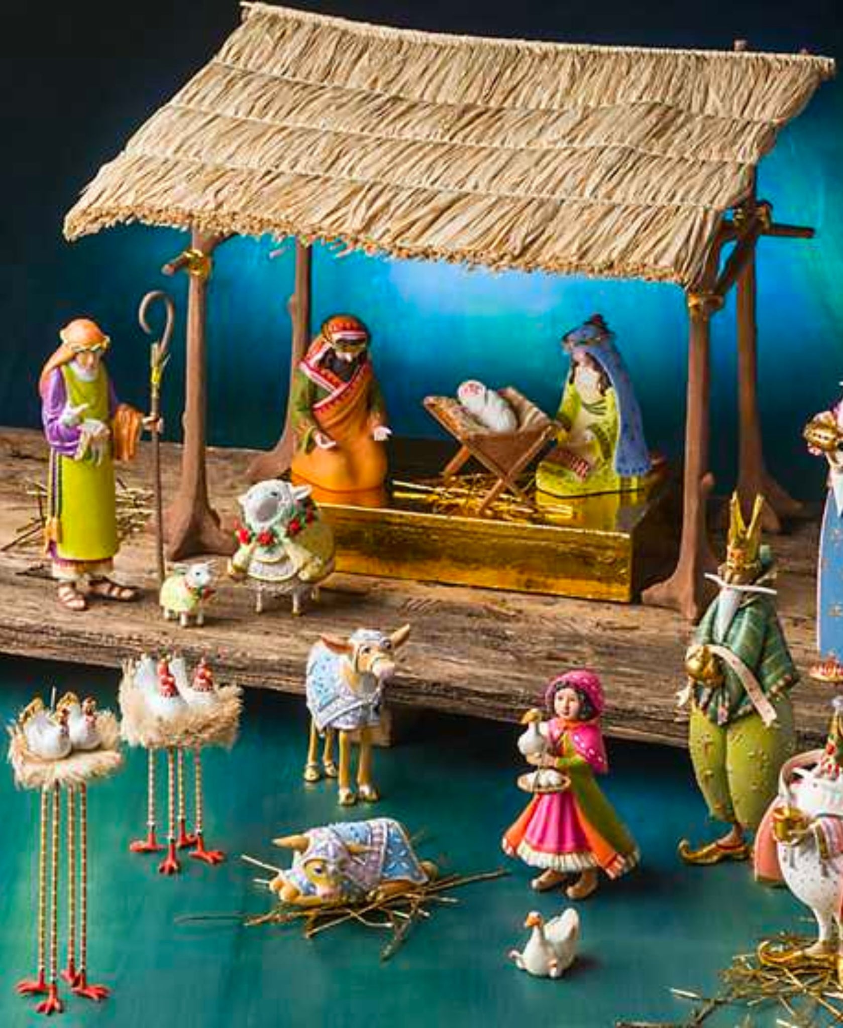 Patience Brewster Nativity Holy Family Figures