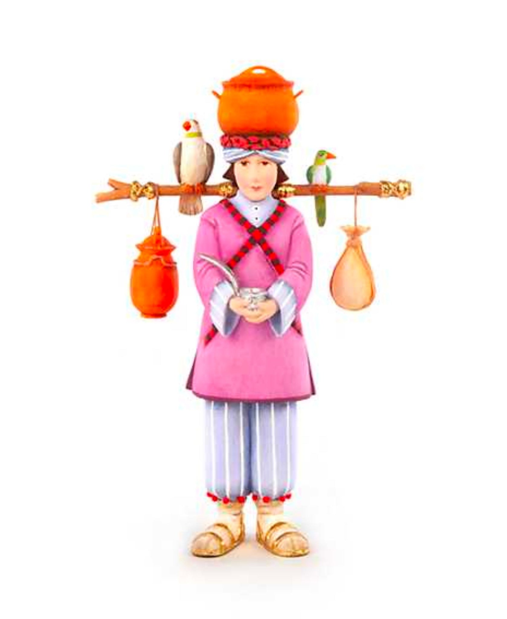 Patience Brewster Nativity Water Carrier Figure