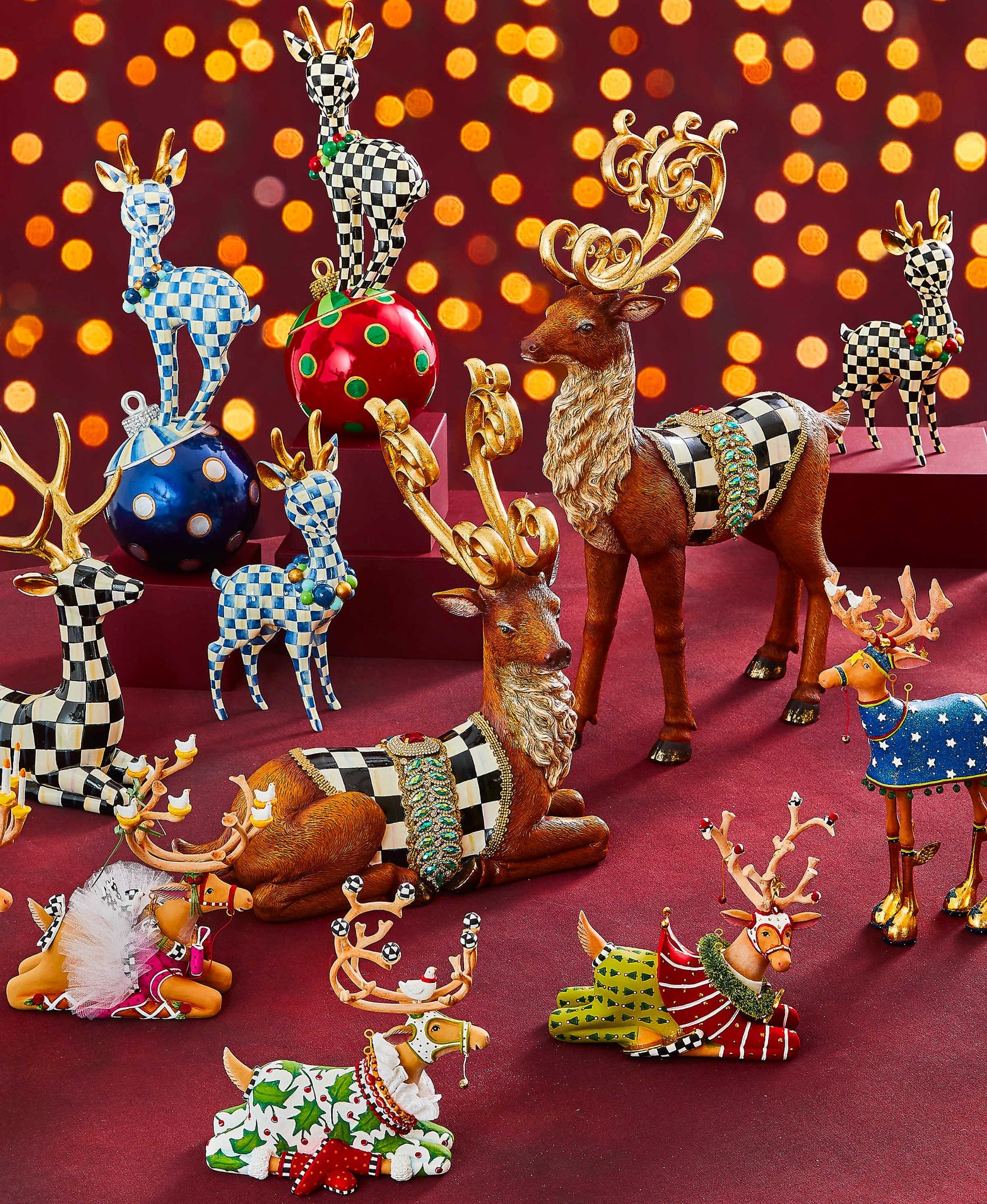 Patience Brewster Dash Away Comet Reindeer Figure