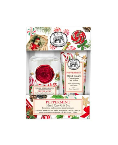 Michel Design Works Peppermint Hand Care Gift Set - Small