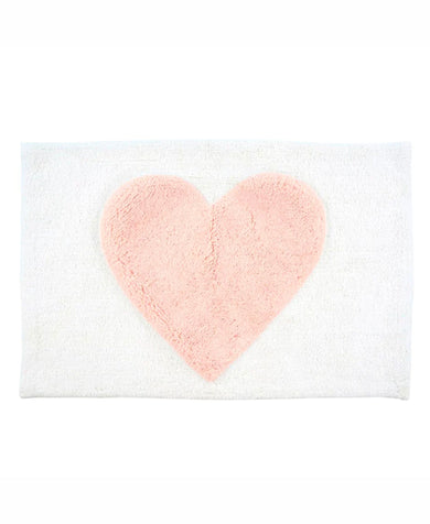 Heart Bath Mat