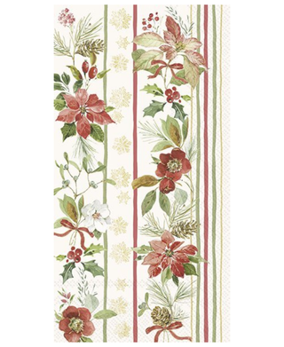 Ihr Poinsettia Bouquet Hostess Napkins