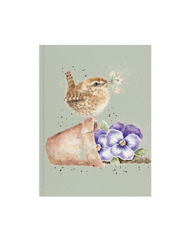 Wrendale Designs 'Pottering About' A6 Wren Notebook