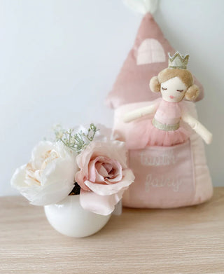 Mon Ami Princess Castle Tooth Fairy Pillow Set