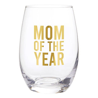 Stemless Wine Glass - Mom of the Year