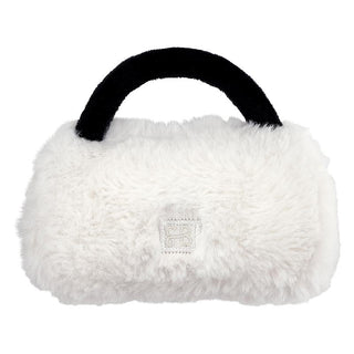 Stephan Baby Plush Rattle Purse - Bow