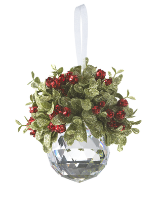 Mini Mistletoe Krystal Ornament
