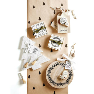 White Christmas Tree Board