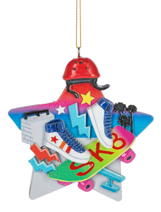 Sk8 Skateboard Ornament