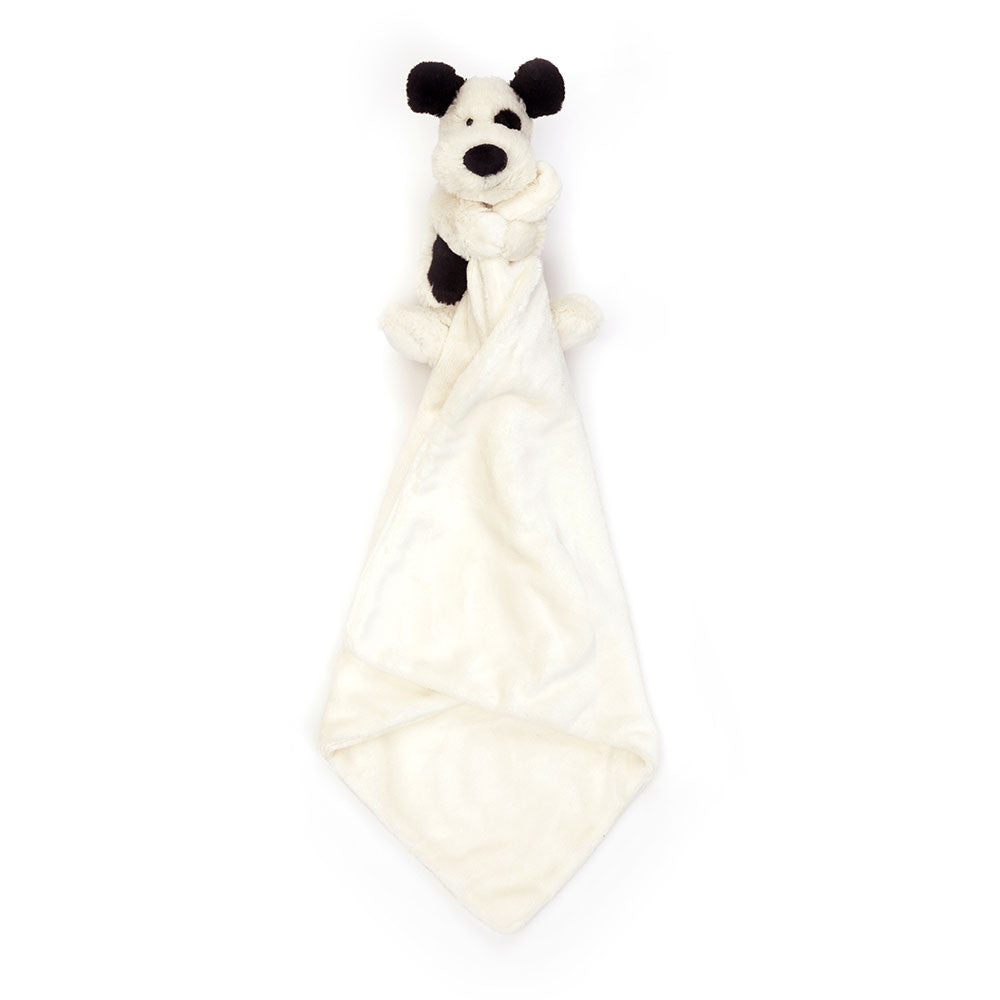 JellyCat Bashful Black & Cream Puppy Soother