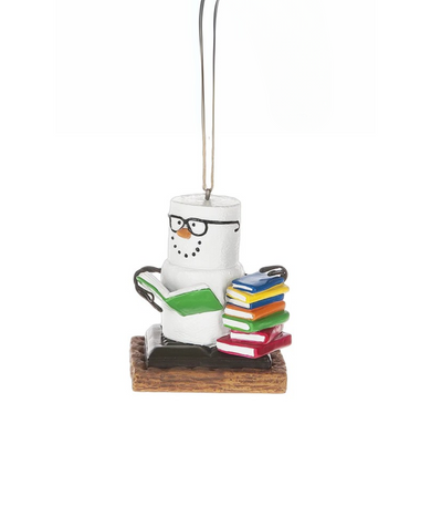 S'mores Book Club Ornament