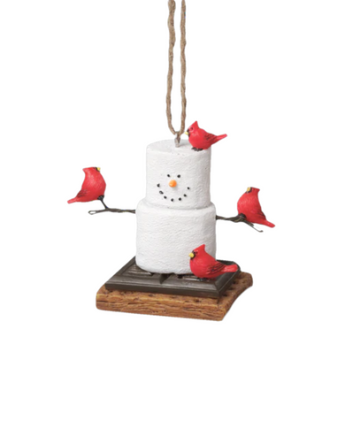 S'mores Cardinals Ornament