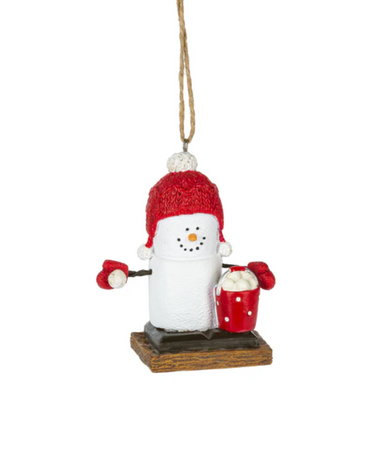S'mores With Snowballs Ornament