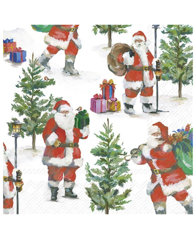 Ihr Santa Is On The Way Lunch Napkins