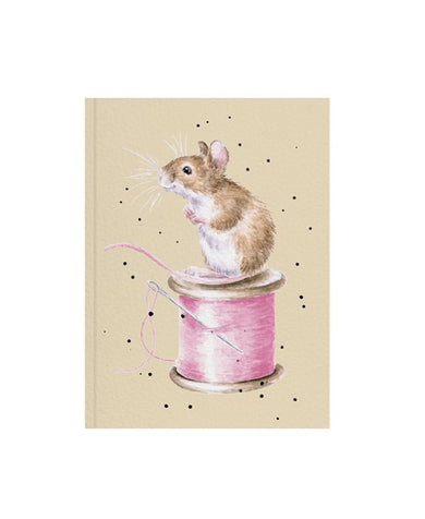 Wrendale Designs 'Sew It Begins' A6 Mouse Notebook