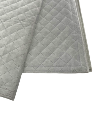 Harman Home Luxe Velvet Silver Table Runner 13
