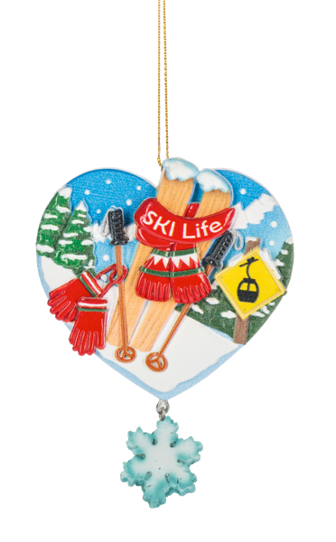 Ski Life Ornament