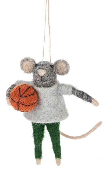 Sports Mice Ornaments