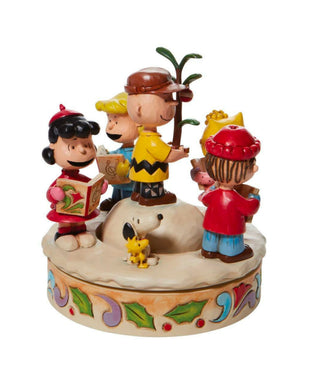 Jim Shore Peanuts 'Spreading Christmas Cheer'