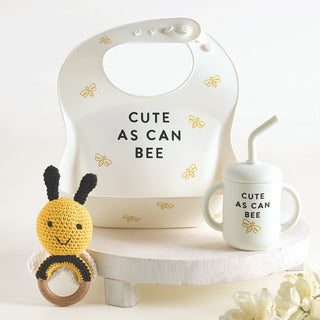Stephan Baby Bee Knit Rattle