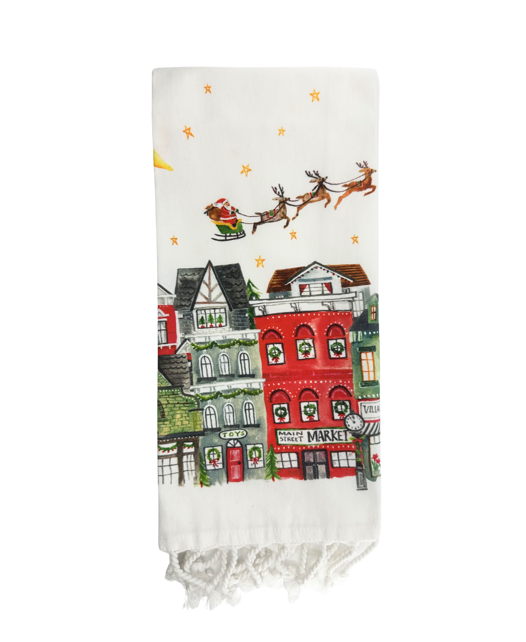 Ganz Santa Kitchen Towel