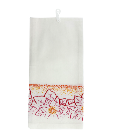 Izzy & Oliver Poinsettias Kitchen Towel