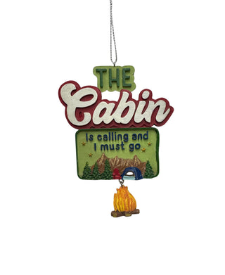 Cabin Life Ornaments