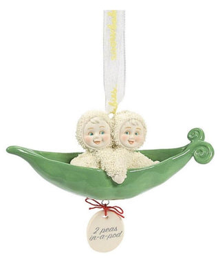 Snowbabies Two Peas In A Pod Ornament