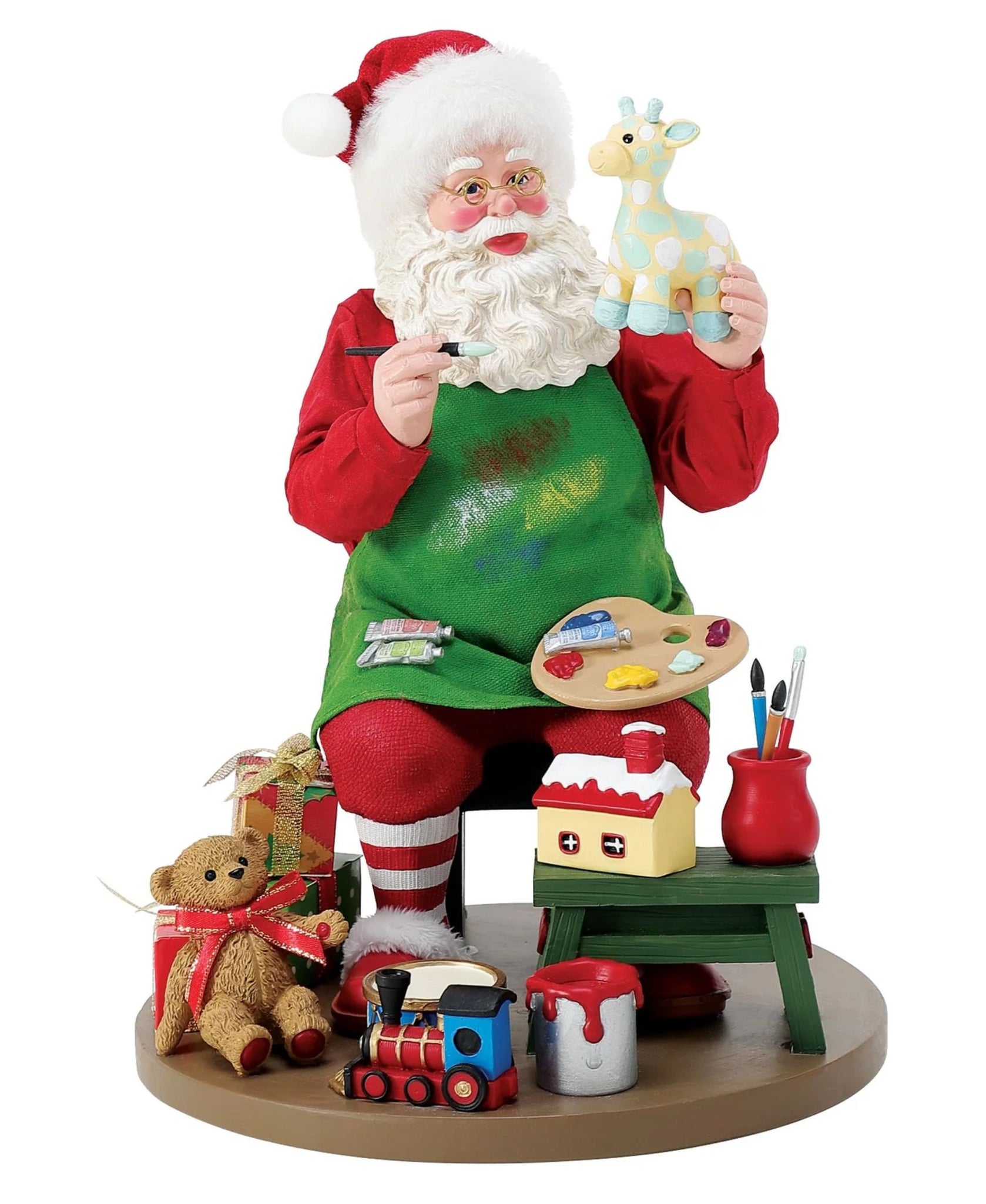 Possible Dreams Hand Painting Santa