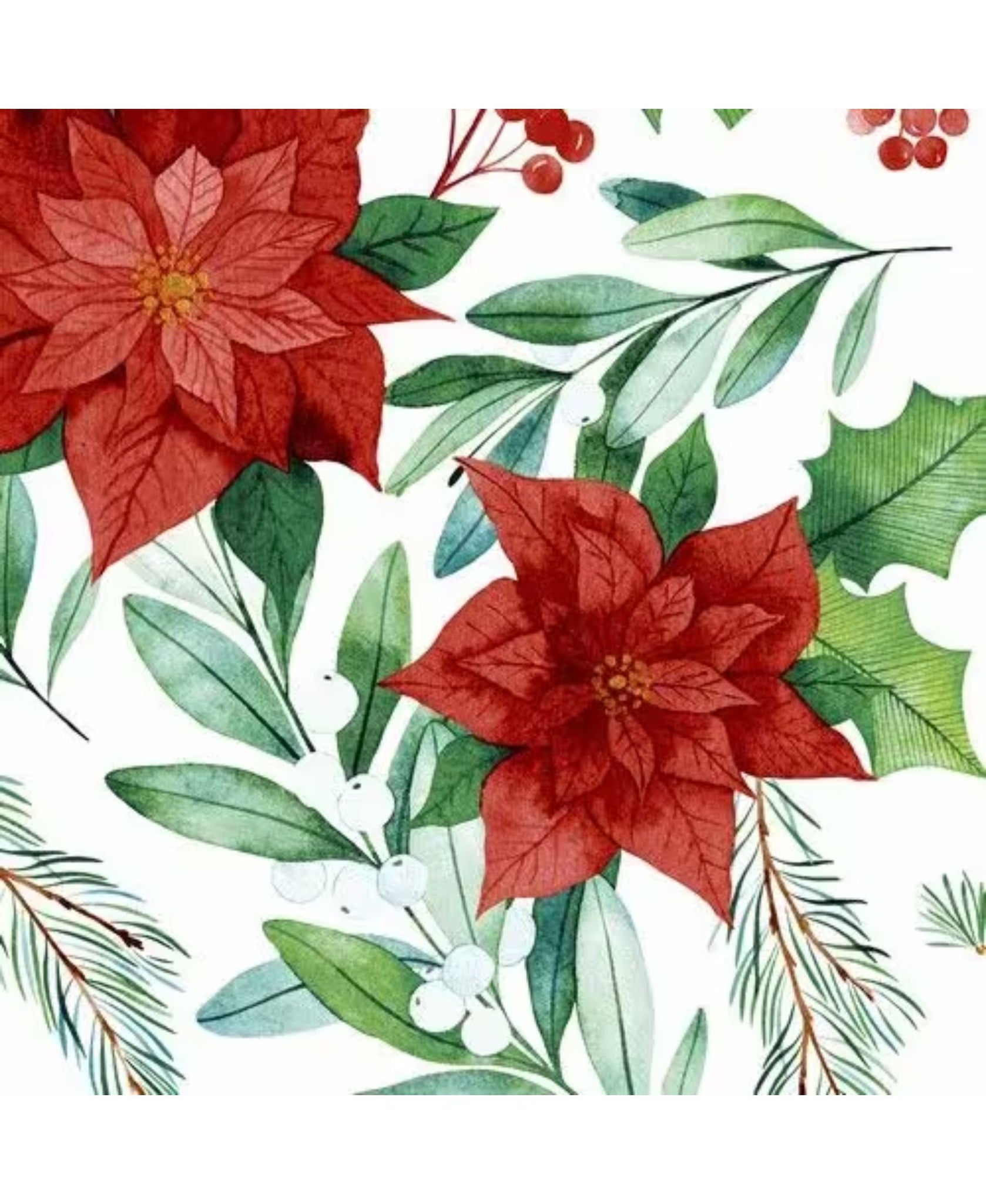 Winter Nature Lunch Napkins