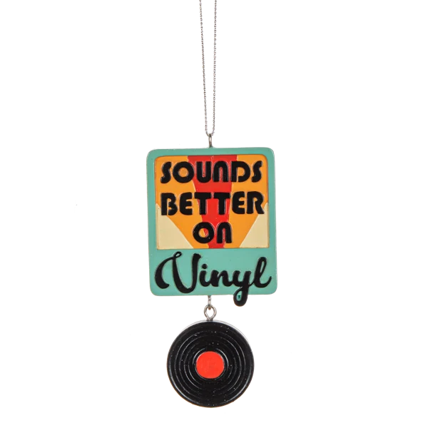 Vinyl Record Ornament