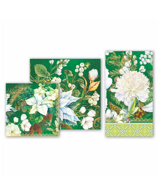 Michel Design Works Winter Blooms Luncheon Napkins