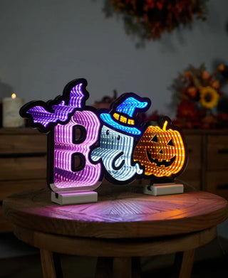 Halloween Boo Infinity Light