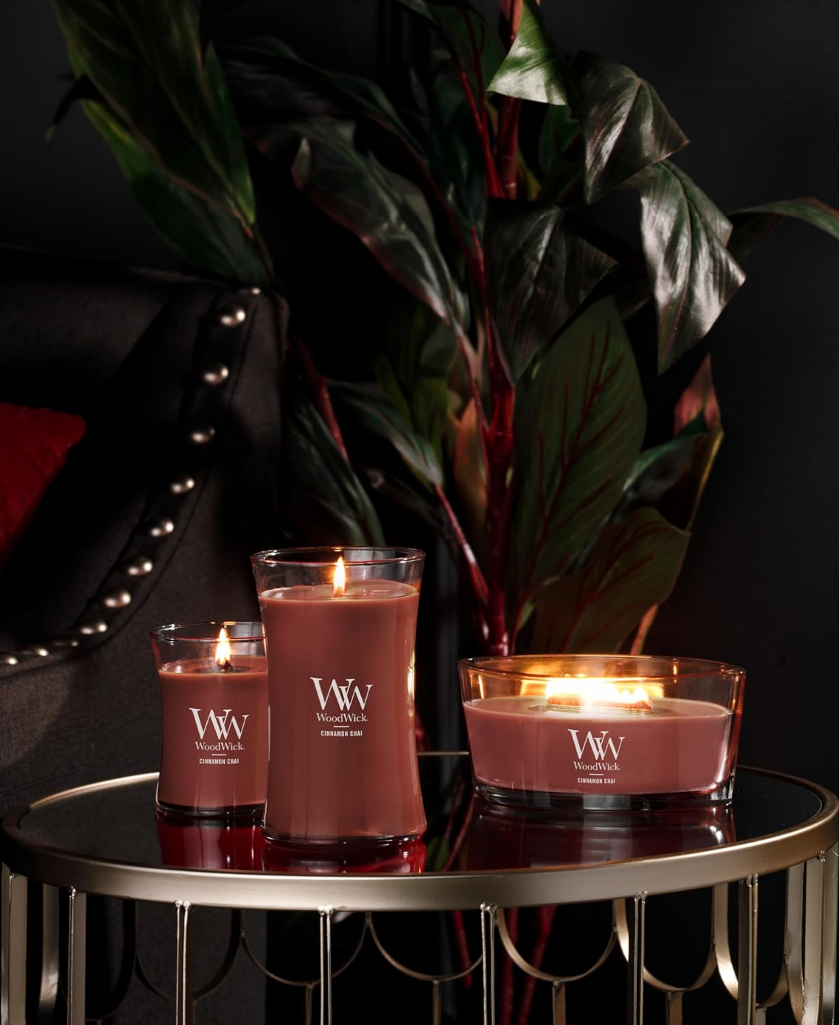 WoodWick Cinnamon Chai Candle - Medium