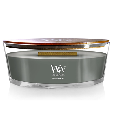 WoodWick Evening Bonfire Candle - Ellipse