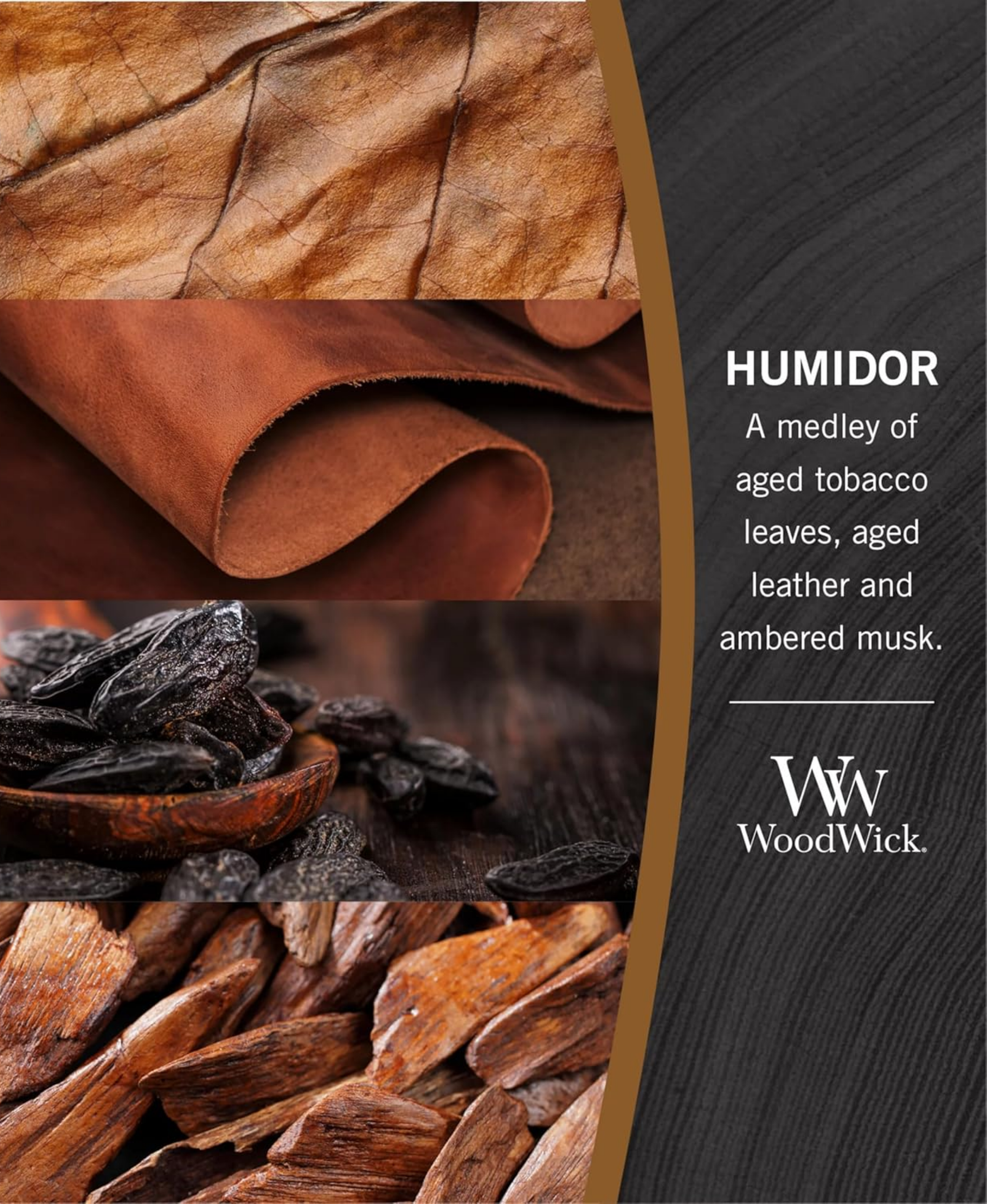 WoodWick Humidor Candle - Medium