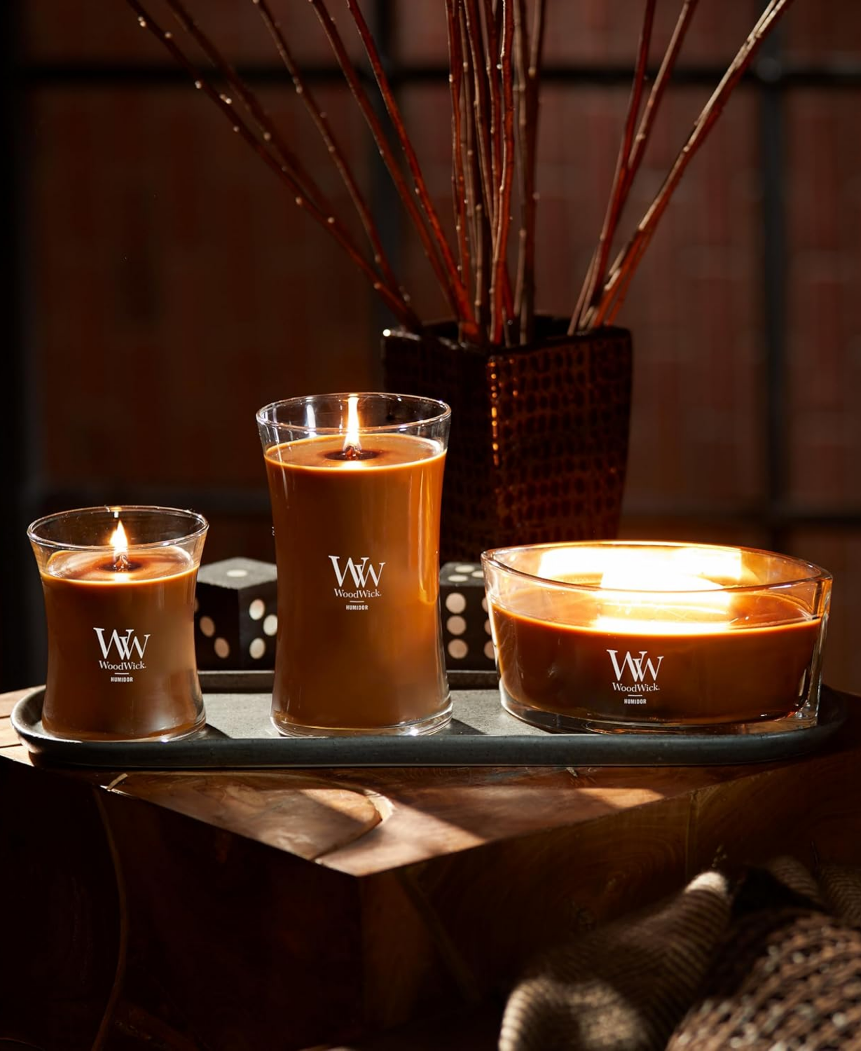 WoodWick Humidor Candle - Medium