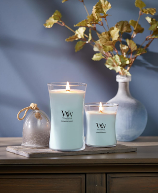 WoodWick Sagewood & Seagrass Candle - Medium