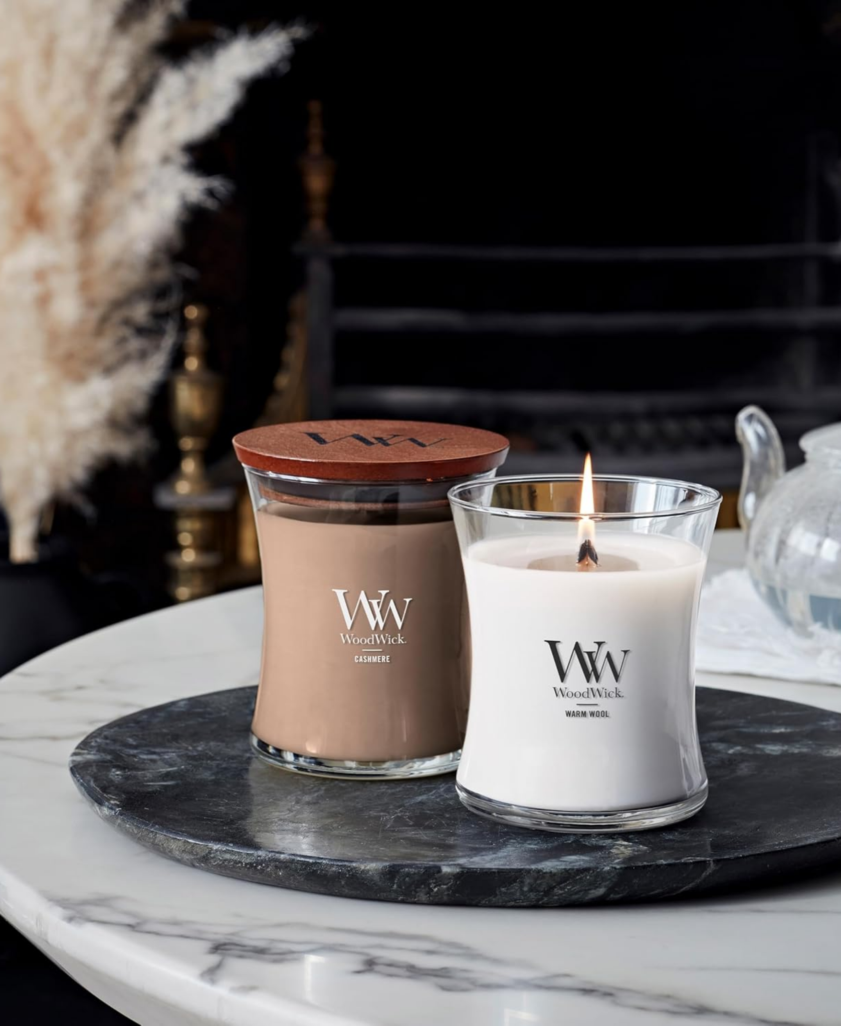 WoodWick Warm Wool Candle - Medium