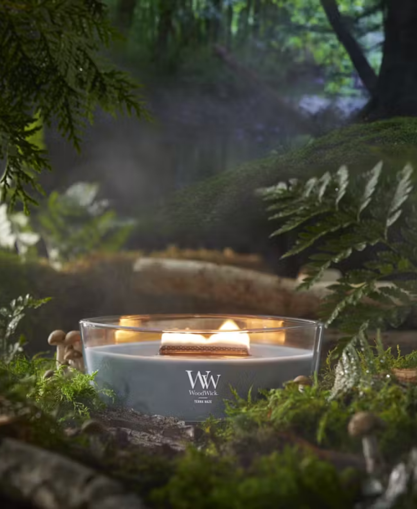 WoodWick Terra Haze Candle - Ellipse